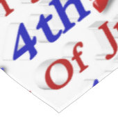 7月4日スターストライプズ テーブルクロス (アングル)