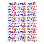 7月4日スターストライプズ テーブルクロス (正面)