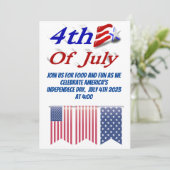 7月4日スターストライプズ 招待状 (スタンド正面)