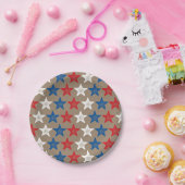 7月4日スターズグランジクラフトパーティー紙プレート ペーパープレート (パーティー)