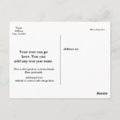 7月4日スターズストライプBBQまたは販売はがき ポストカード (裏面)