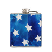 7月4日スターズブルー絞り染めパターンパーティー フラスク (裏面)