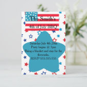 7月4日スターズ・アンド・フラッグ招待状 招待状 (スタンド正面)