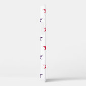 7月4日スターズ・グランジ抽象芸術・シームレス Case-Mate iPhoneケース (裏面 / 右)