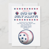 7月4日スポーツパーティー 招待状 (正面)