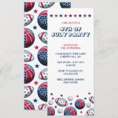 7月4日スポーツ 招待状 (正面/裏面)