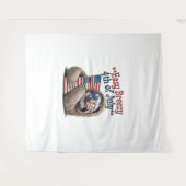 7月4日スロスハグ国旗 タペストリー (正面(横))