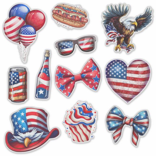 7月4日セット2 シール (正面)