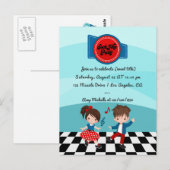 7月4日ソックホップパーティー ポストカード (正面/裏面)