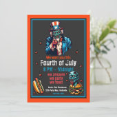 7月4日ゾンビアンクルサム招待状 招待状 (スタンド正面)