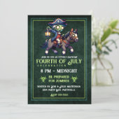 7月4日ゾンビ招待状 招待状 (スタンド正面)