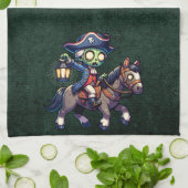 7月4日ゾンビ キッチンタオル (折り畳み)