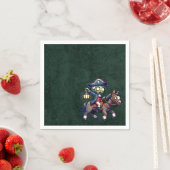 7月4日ゾンビ スタンダードカクテルナプキン (インサイチュ)