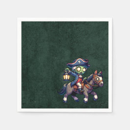 7月4日ゾンビ スタンダードカクテルナプキン