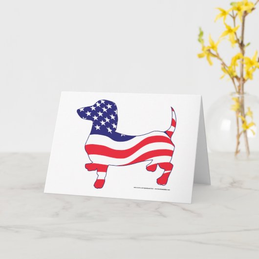 7月4日ダクシュントおめでとう カード (黄色い花)