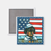 7月4日ダシュント マグネット (正面/裏面)