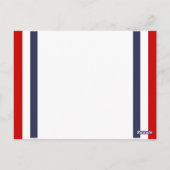 7月4日テンプレート – カスタマイズ可能 ポストカード (裏面)