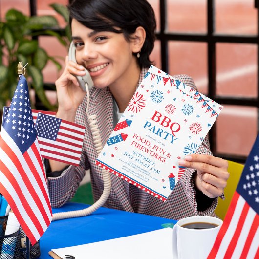 7月4日テーマパーティーのご案内 招待状