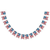 7月4日テーマ愛国的な掩蔽壕 バンティングフラッグ (全)