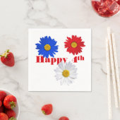 7月4日デイジー スタンダードカクテルナプキン (インサイチュ)