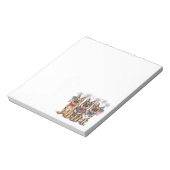 7月4日ドイツの羊飼い犬 ノートパッド (回転)