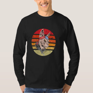 7月4日ドッグ愛国的な男性へアップ女性キ Tシャツ