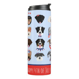 7月4日ドッグ顔 タンブラー