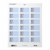 7月4日ドッグ顔 ラベル (フルシート)