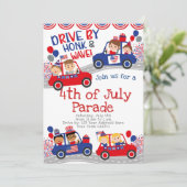 7月4日ドライブバイ誕生日 招待状 (スタンド正面)