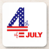 7月4日ドリンクコースター コースター (正面)