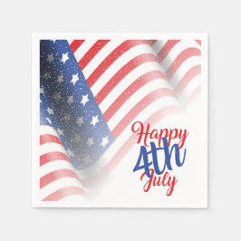 7月4日ナプキンス スタンダードカクテルナプキン