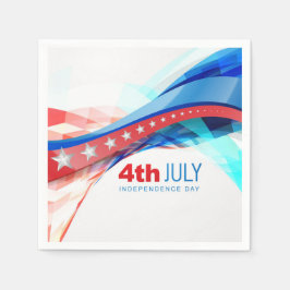 7月4日ナプキンス スタンダードカクテルナプキン