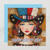 7月4日ハッピーカード シーズンカード (正面/裏面)