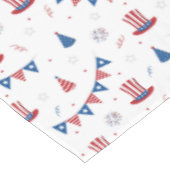 7月4日ハッピーキュートパーティー柄 テーブルクロス (アングル)