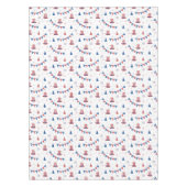 7月4日ハッピーキュートパーティー柄 テーブルクロス (正面)