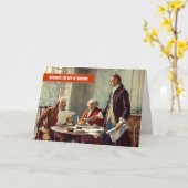 7月4日ハッピーファインアートカスタムカード カード (黄色い花)