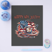 7月4日ハッピーフィジカル、聴診器 チラシ (シングル)