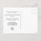 7月4日ハッピーフェスティバル実在スマーケティング シーズンポストカード (裏面)