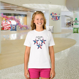 7月4日ハッピーフリーダムリングや輪Tシャツ Tシャツ
