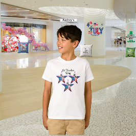 7月4日ハッピーフリーダムリングや輪Tシャツ Tシャツ
