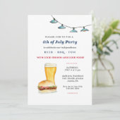 7月4日バックヤードBBQパーティー発表 案内状 (スタンド正面)