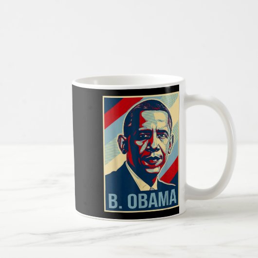 7月4日バラク・オバマは私の愛国大統領である コーヒーマグカップ (右)