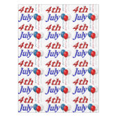 7月4日バルーン テーブルクロス (正面)