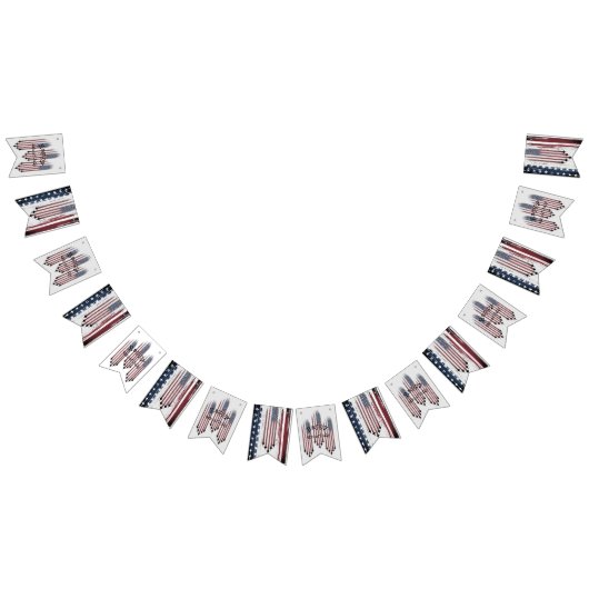 7月4日バンティンカスタムグ旗アゲハチョウ バンティングフラッグ (全)