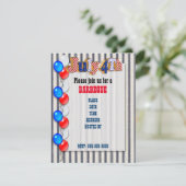 7月4日バーベキューの招待 招待状 (スタンド正面)