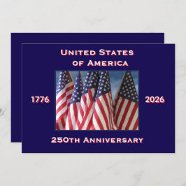 7月4日バーベキュー，アメリカ250周年記念，旗 招待状