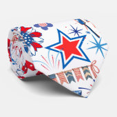 7月4日パターン01x4 ネクタイ (ロール)