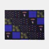 7月4日パッチワークパターン – 7月4日 ドアマット (正面)