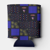 7月4日パッチワークパターン – 7月4日 缶クーラー (裏面)