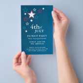 7月4日パトリオットパーティーチラシ チラシ (ハンドル)